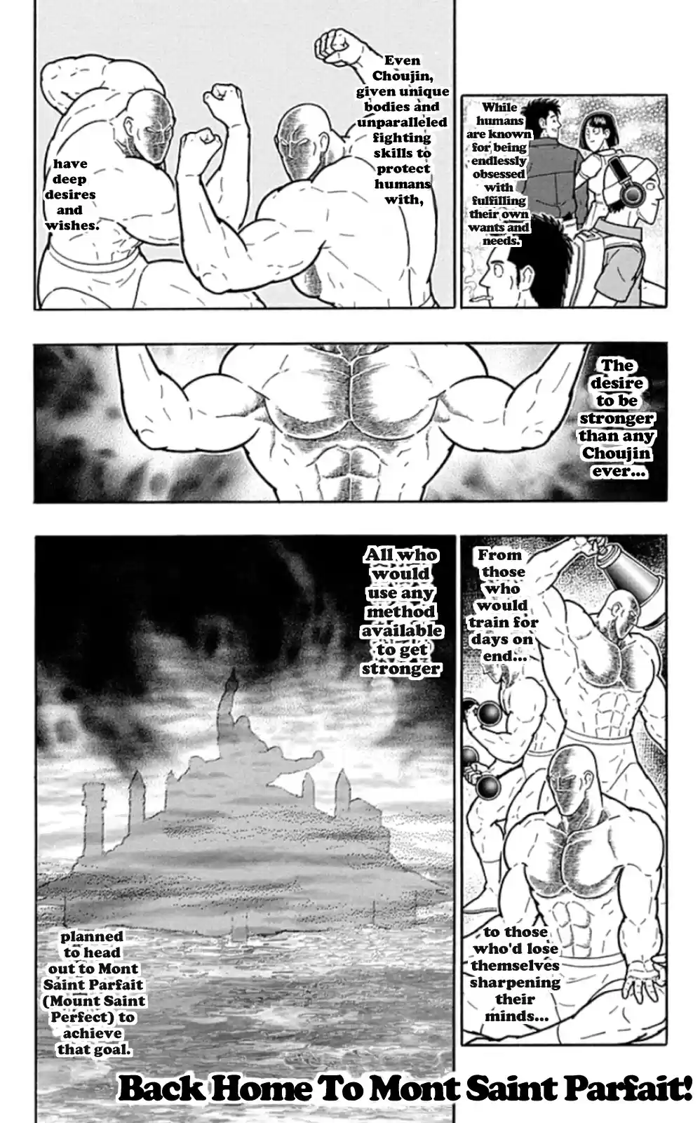 Kinnikuman Chapter 464: Back Home To Mont Saint Parfait!