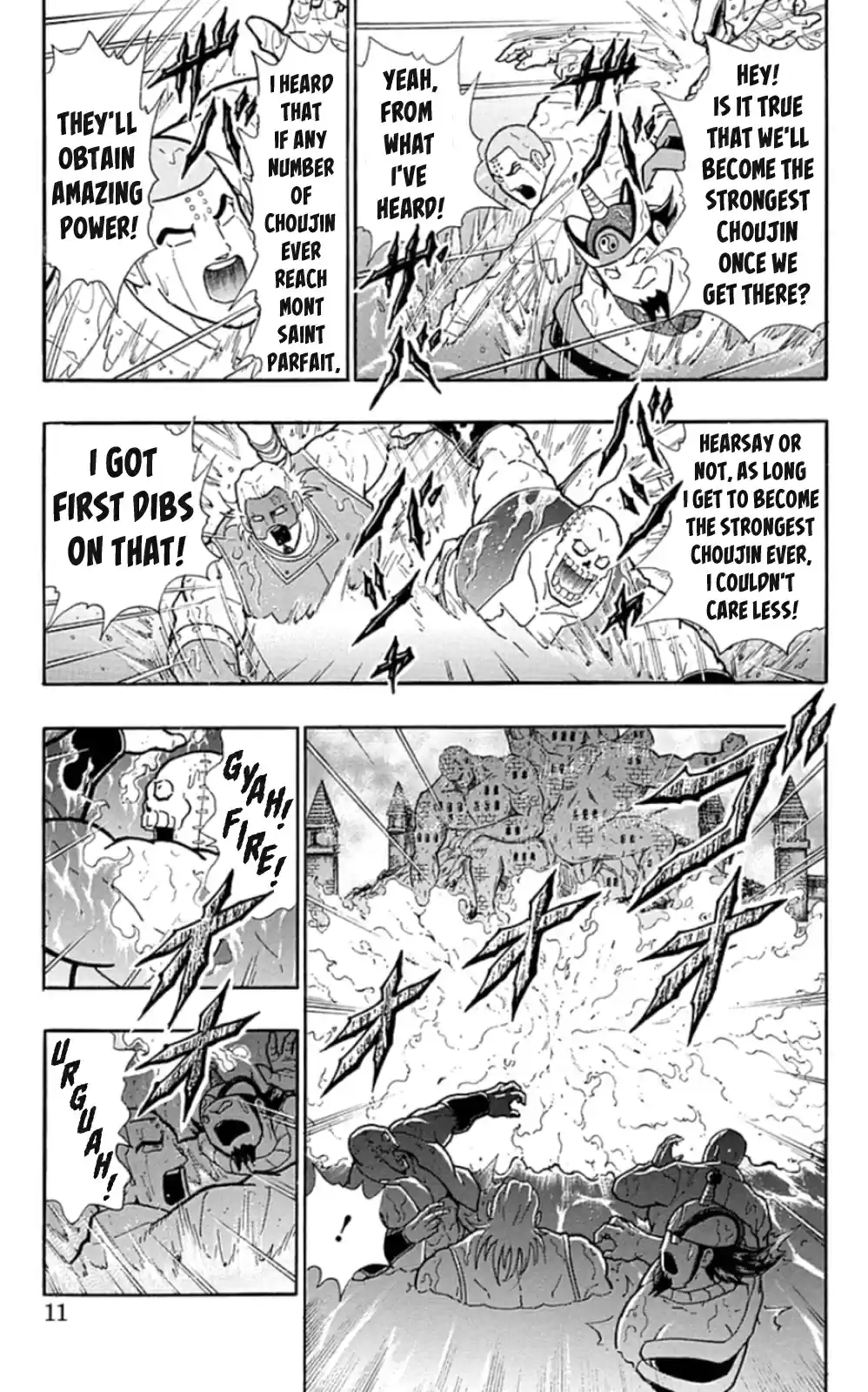 Kinnikuman Chapter 464: Back Home To Mont Saint Parfait!