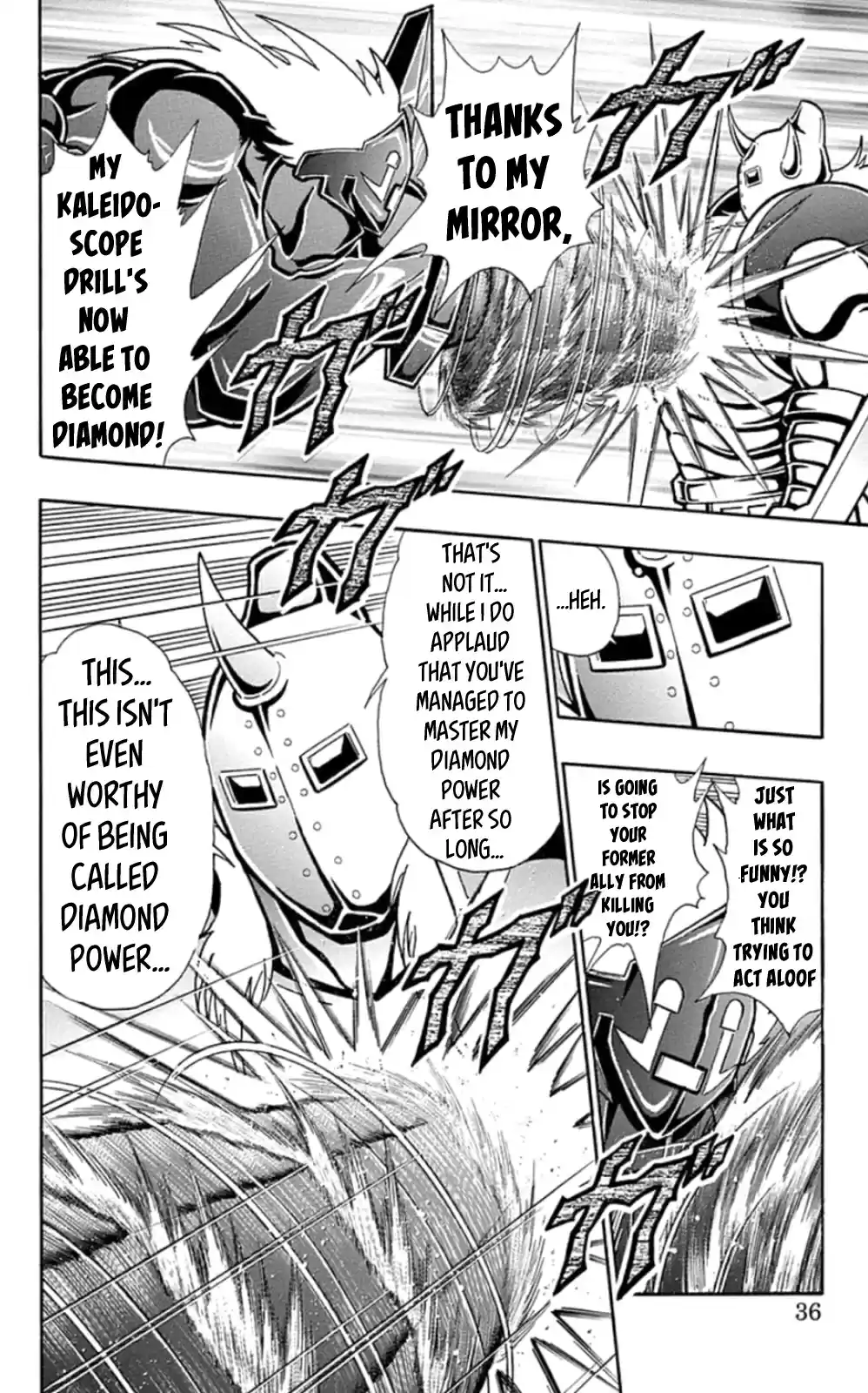 Kinnikuman Chapter 465: Diamond Vs Diamond!