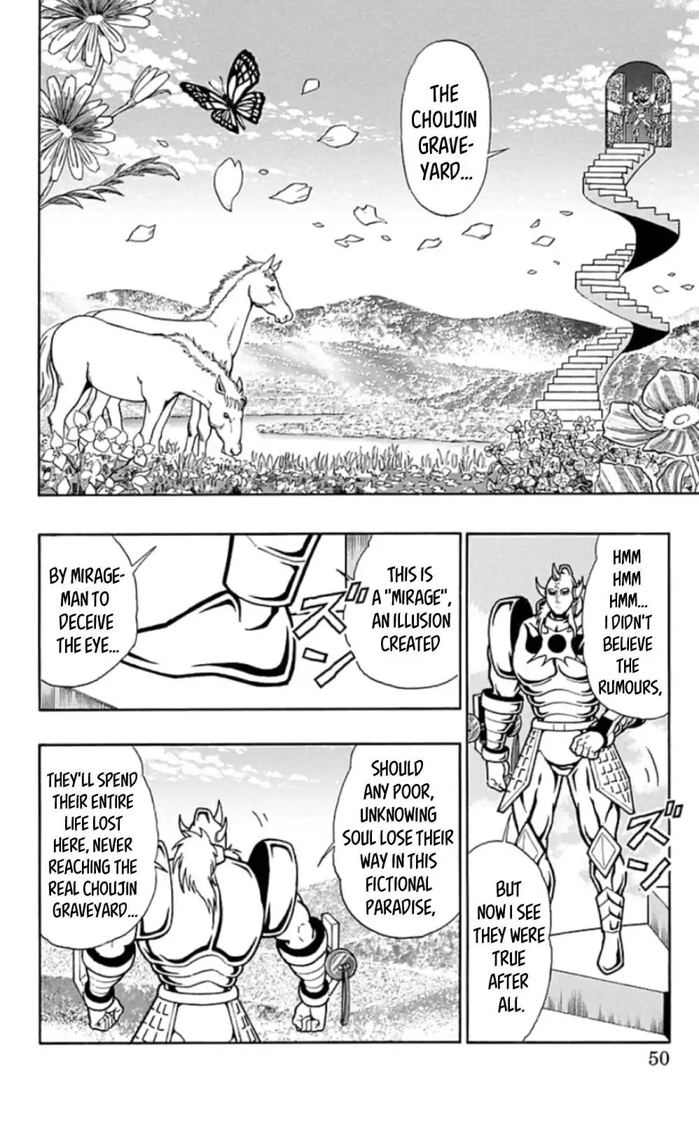Kinnikuman Chapter 466: The Law Of The Choujin Graveyard!