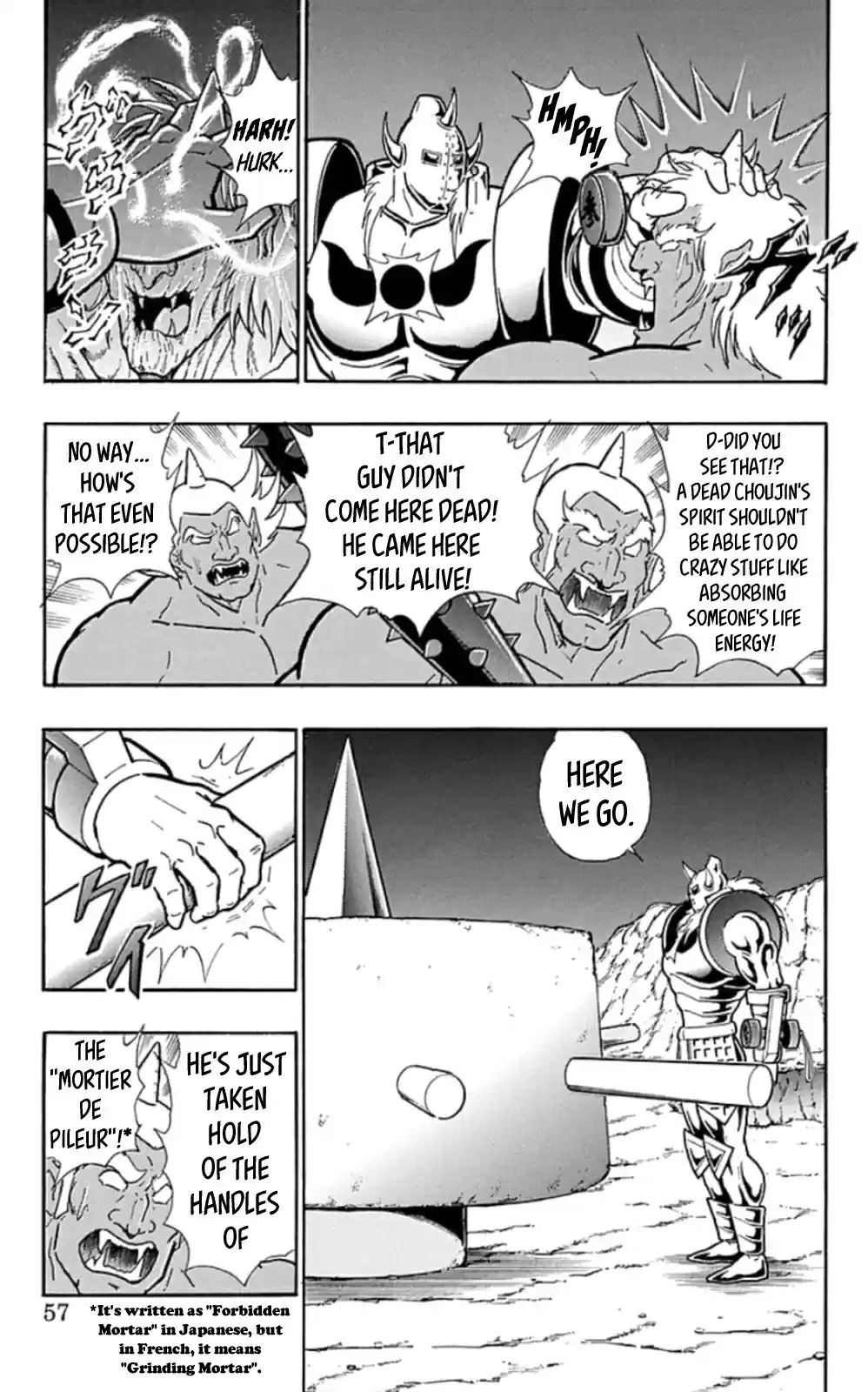 Kinnikuman Chapter 466: The Law Of The Choujin Graveyard!
