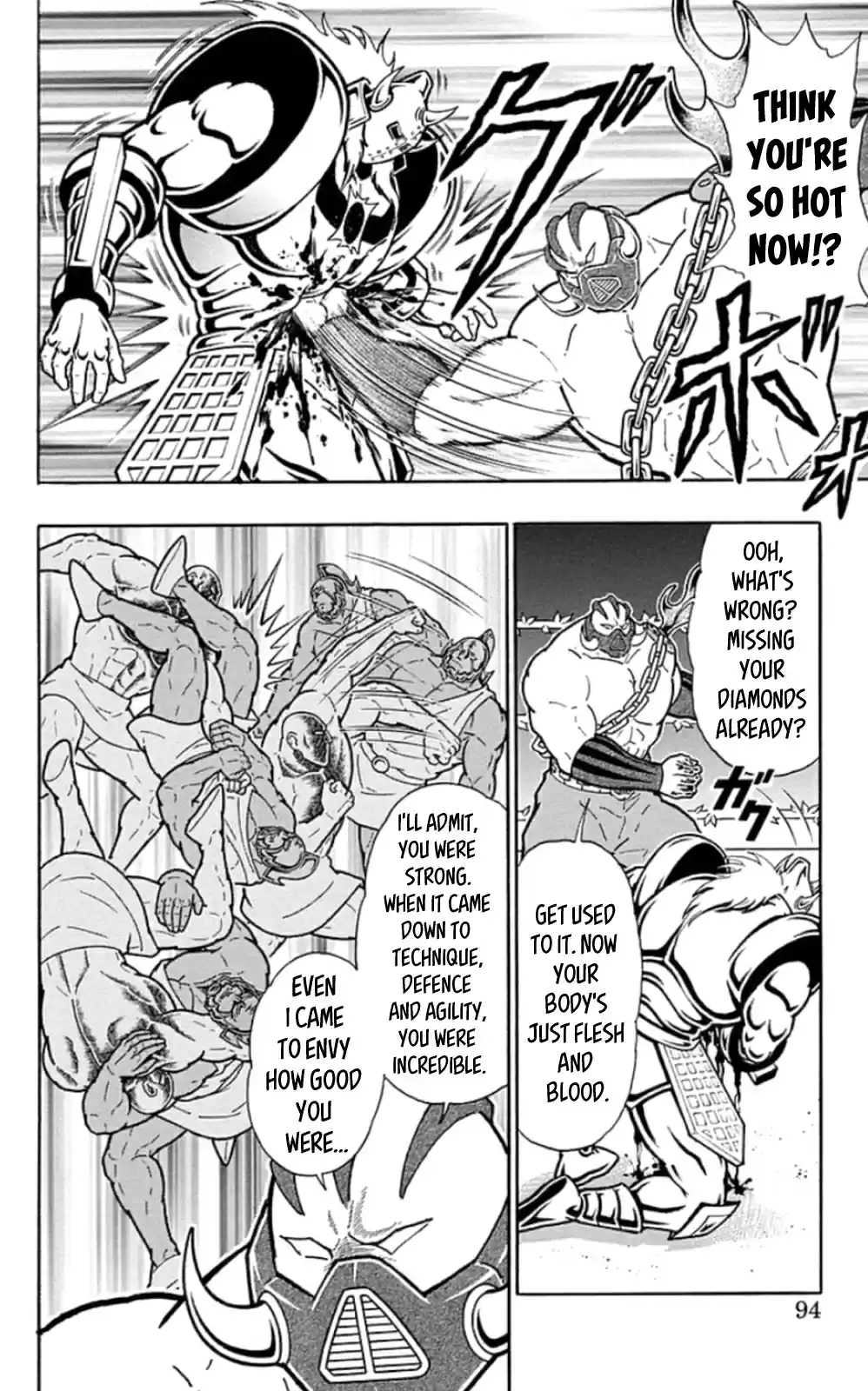 Kinnikuman Chapter 468: Break The "abyss Guardian!"