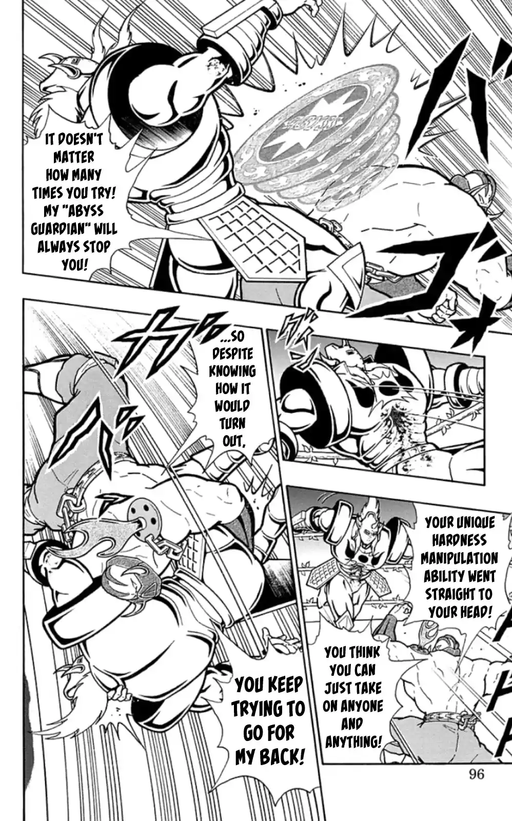 Kinnikuman Chapter 468: Break The "abyss Guardian!"