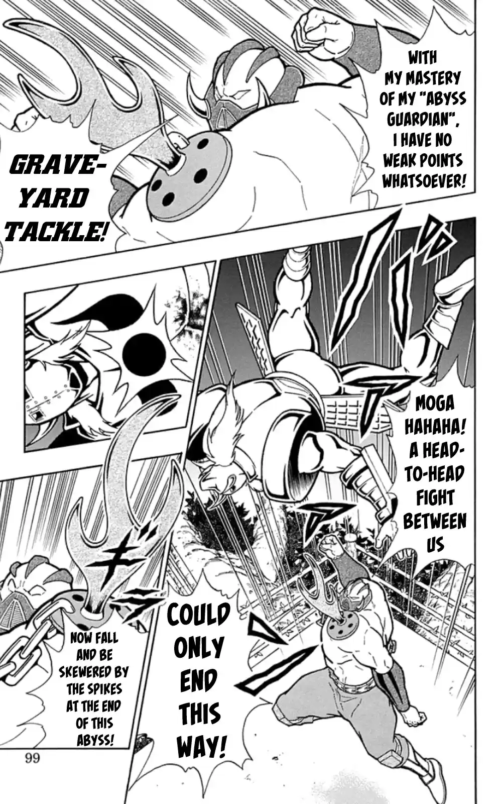 Kinnikuman Chapter 468: Break The "abyss Guardian!"