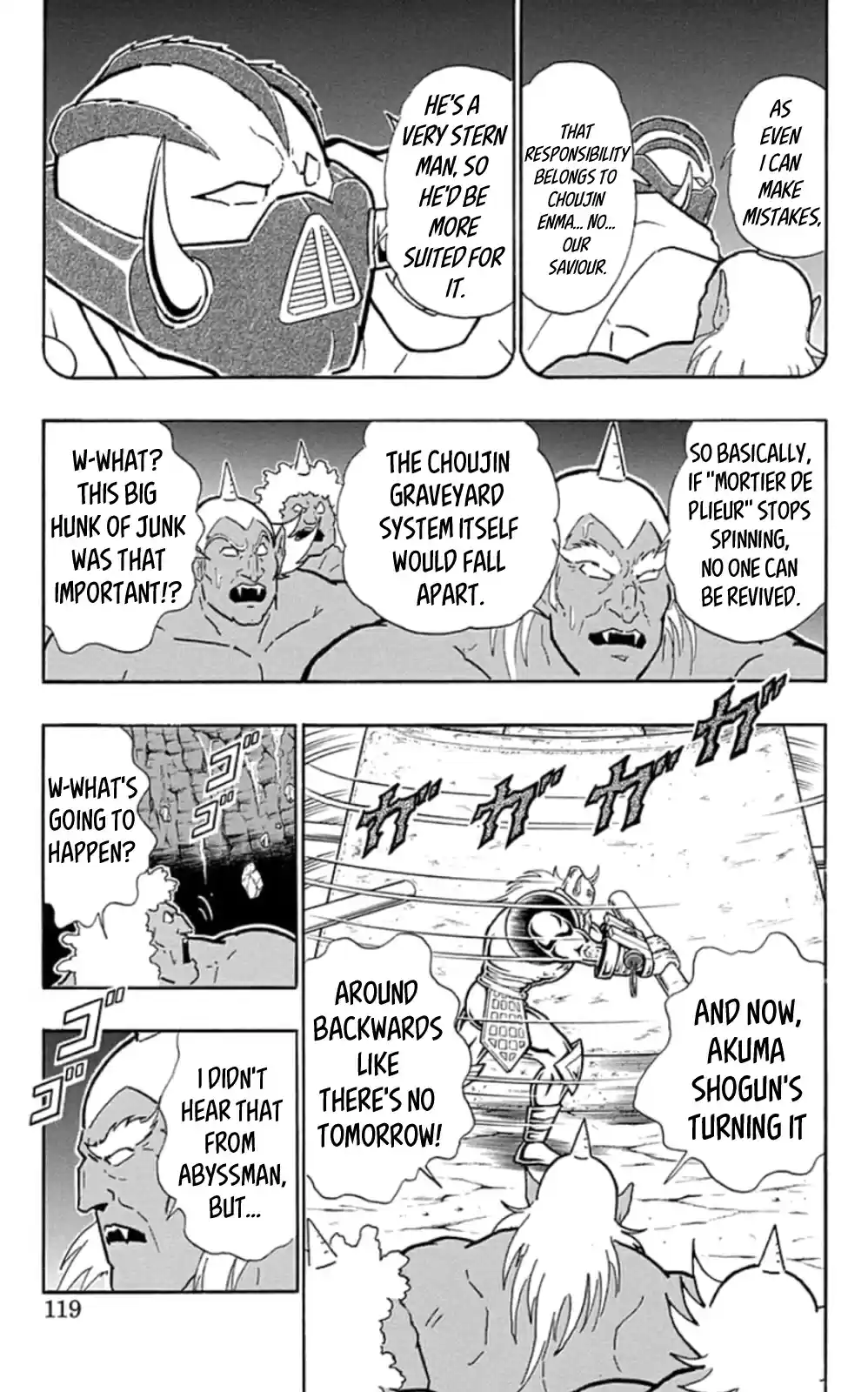 Kinnikuman Chapter 469: The Secret Behind "mortier De Pileur!"