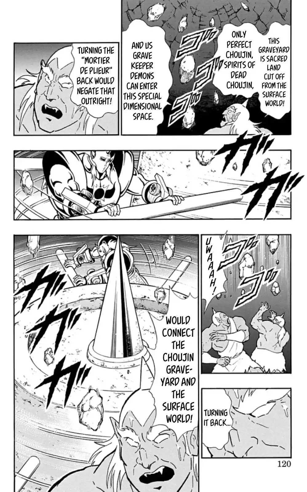 Kinnikuman Chapter 469: The Secret Behind "mortier De Pileur!"