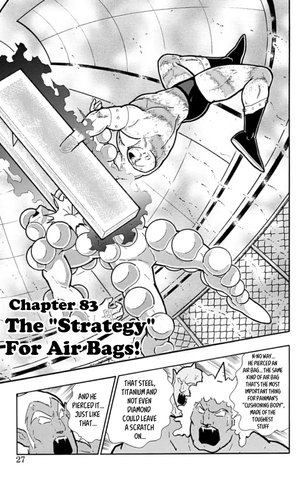 Kinnikuman Chapter 474: The "strategy" For Air Bags!