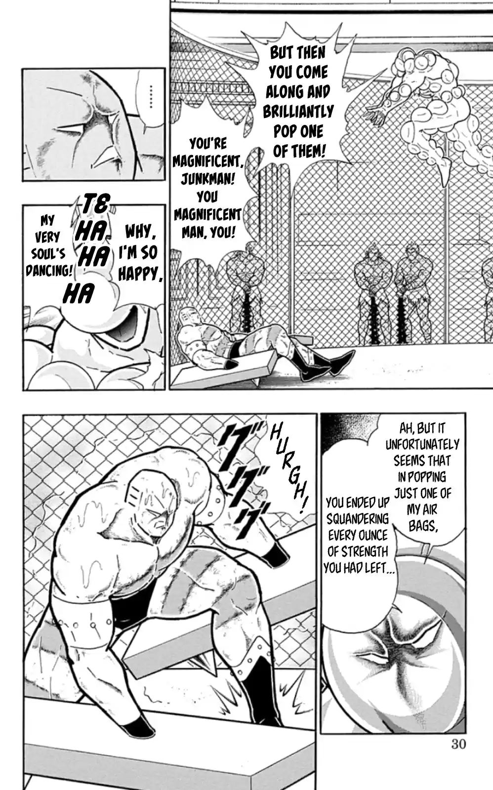 Kinnikuman Chapter 474: The "strategy" For Air Bags!