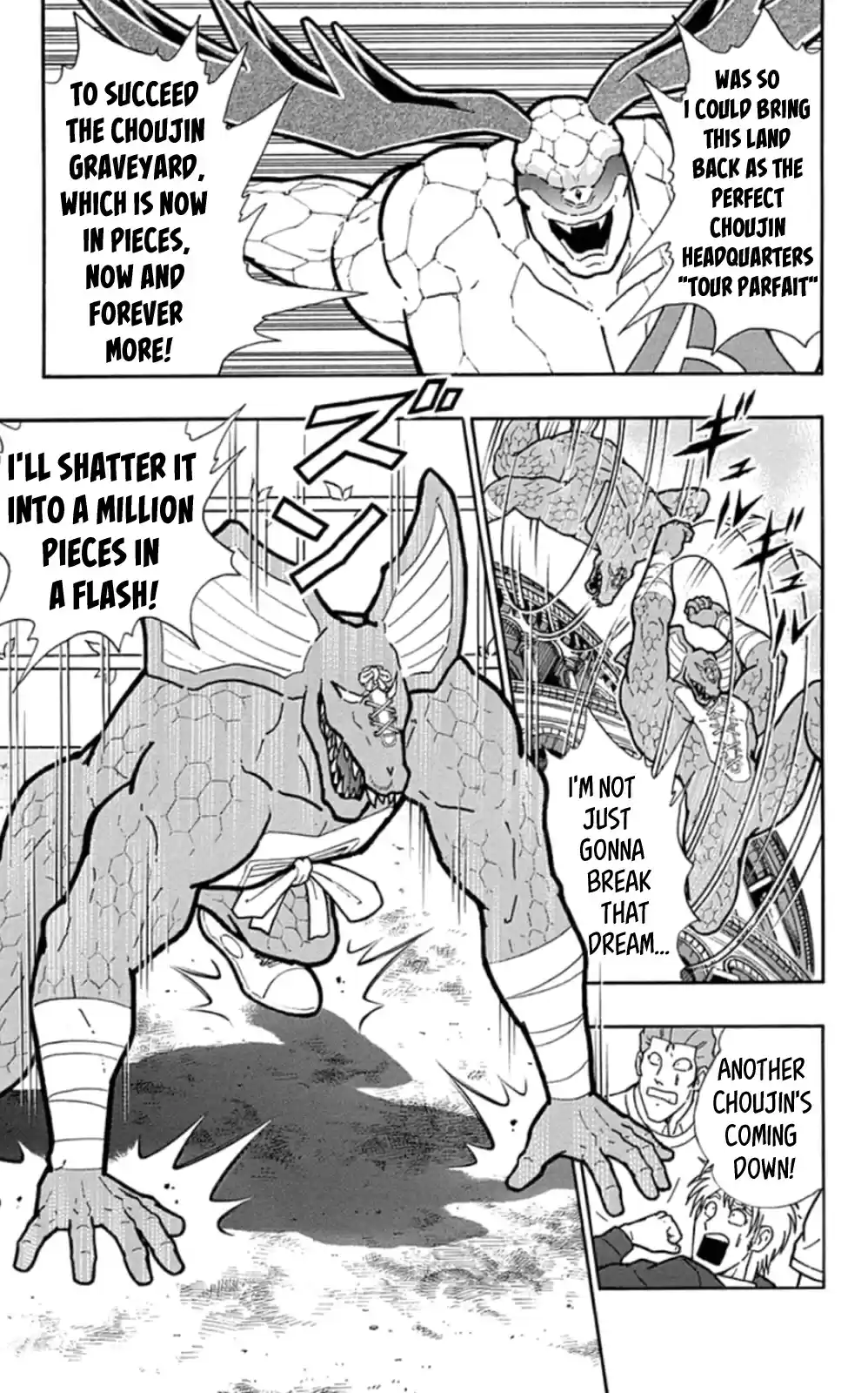 Kinnikuman Chapter 476: The Plan To Bring Back "tour Parfait"!