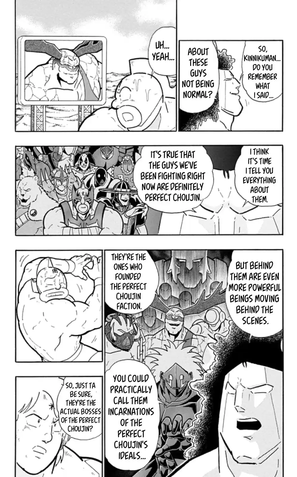 Kinnikuman Chapter 479: Choujin Enma S True Identity!
