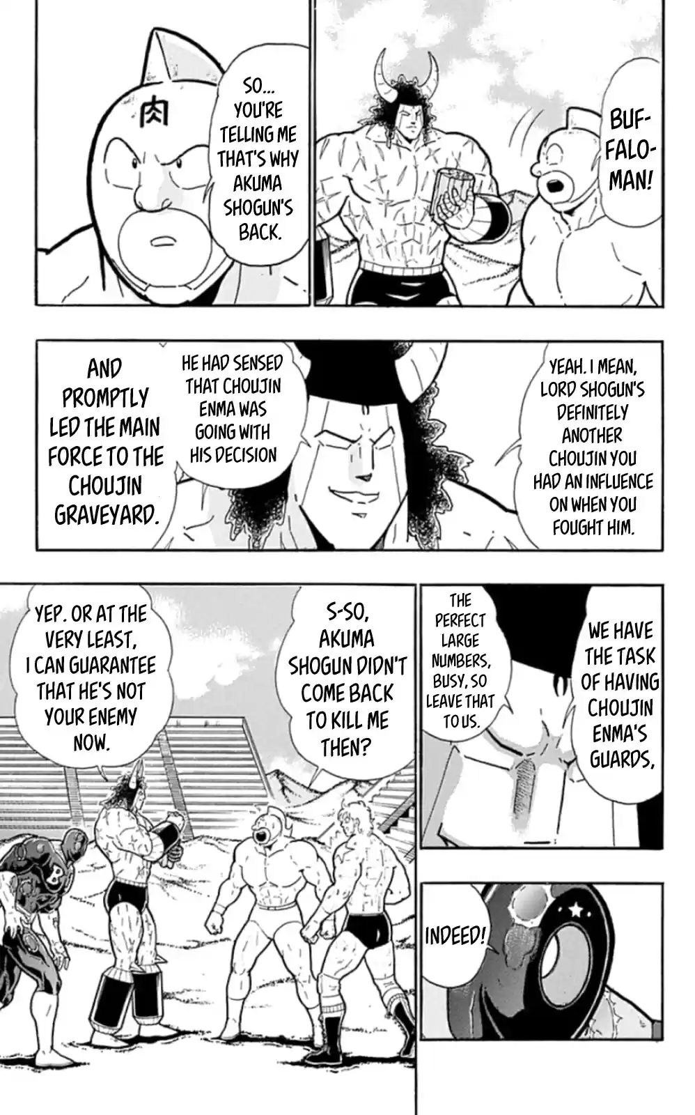 Kinnikuman Chapter 479: Choujin Enma S True Identity!