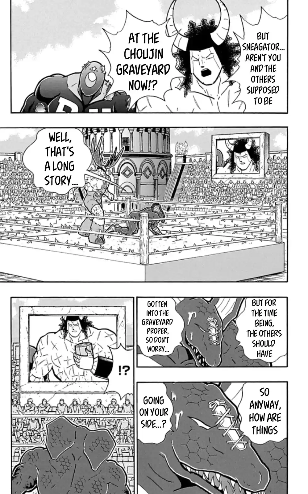 Kinnikuman Chapter 479: Choujin Enma S True Identity!