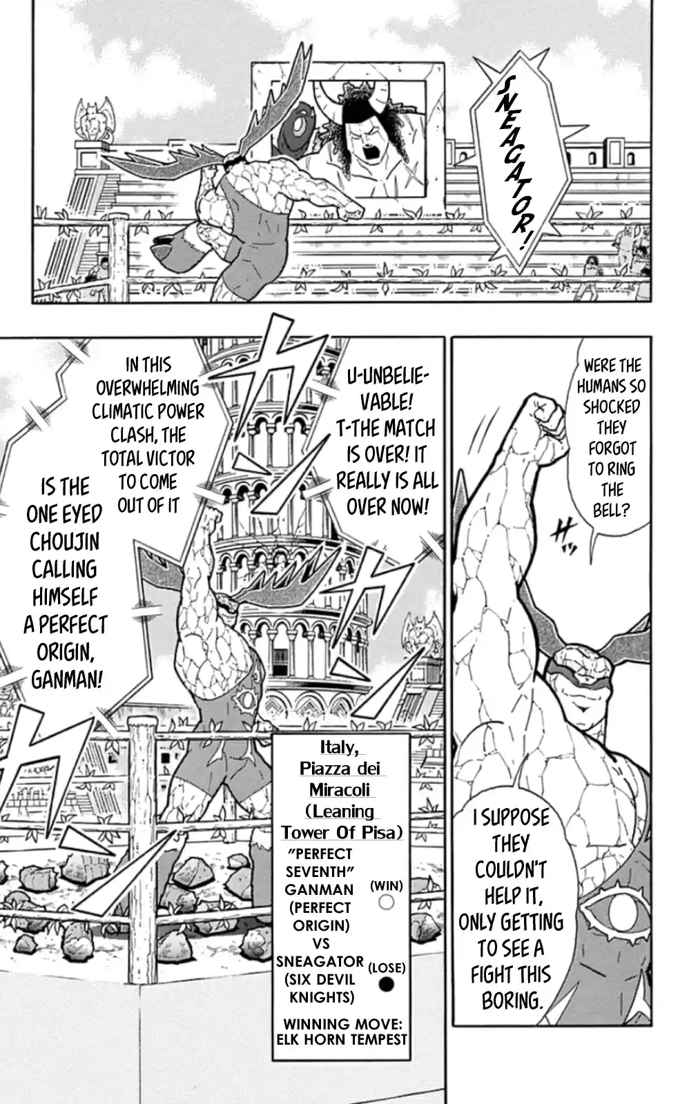 Kinnikuman Chapter 481: Hell S Demonic Teacher S Final Assignment