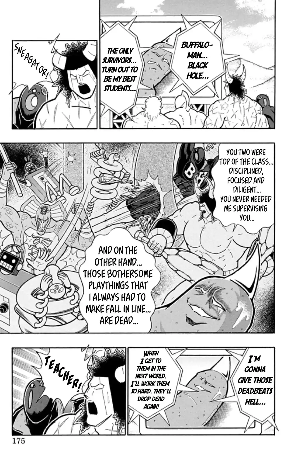 Kinnikuman Chapter 481: Hell S Demonic Teacher S Final Assignment