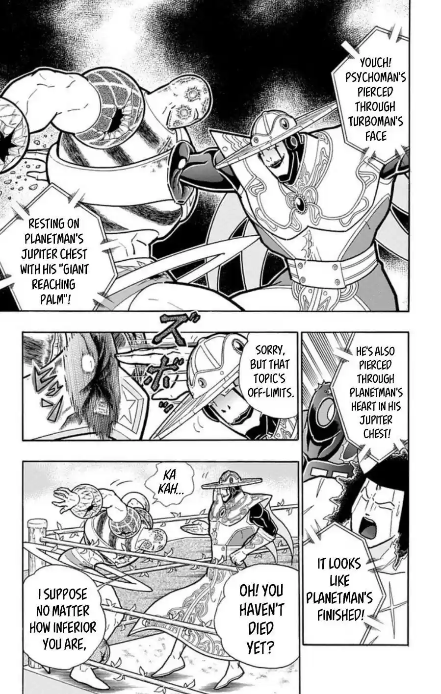 Kinnikuman Chapter 487: The Fate Of Traitors!