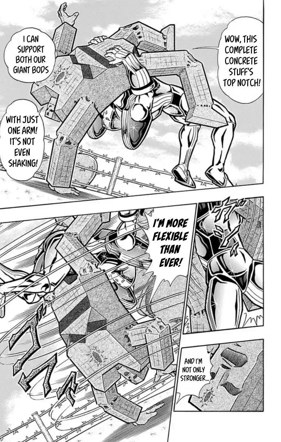 Kinnikuman Chapter 490: The Concrete Trap!