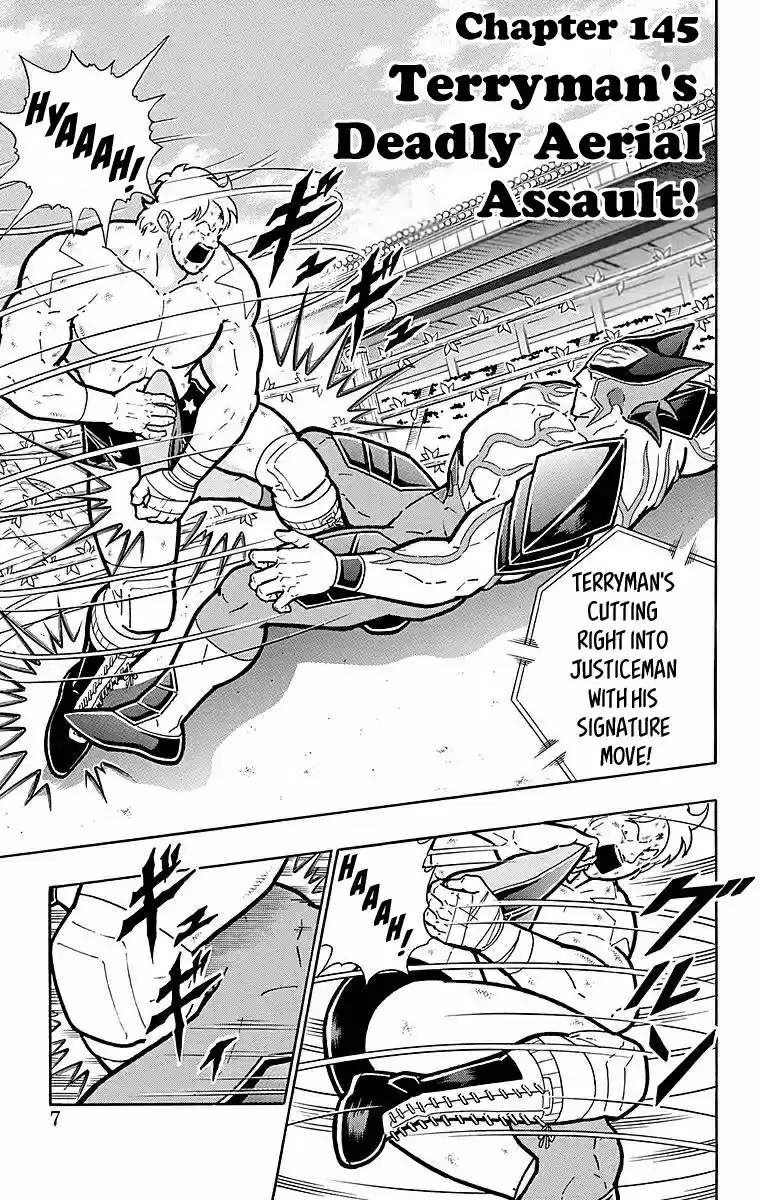 Kinnikuman Chapter 536: Terryman S Deadly Aerial Assault!