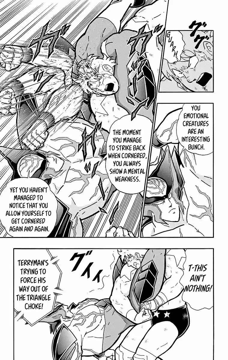 Kinnikuman Chapter 536: Terryman S Deadly Aerial Assault!