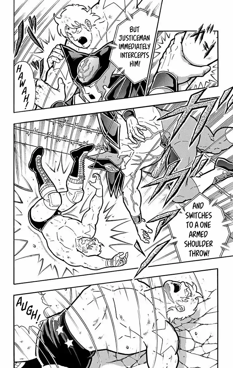 Kinnikuman Chapter 536: Terryman S Deadly Aerial Assault!