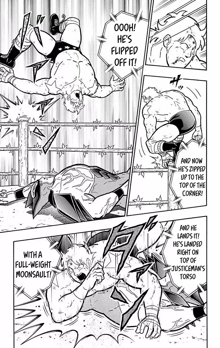 Kinnikuman Chapter 536: Terryman S Deadly Aerial Assault!