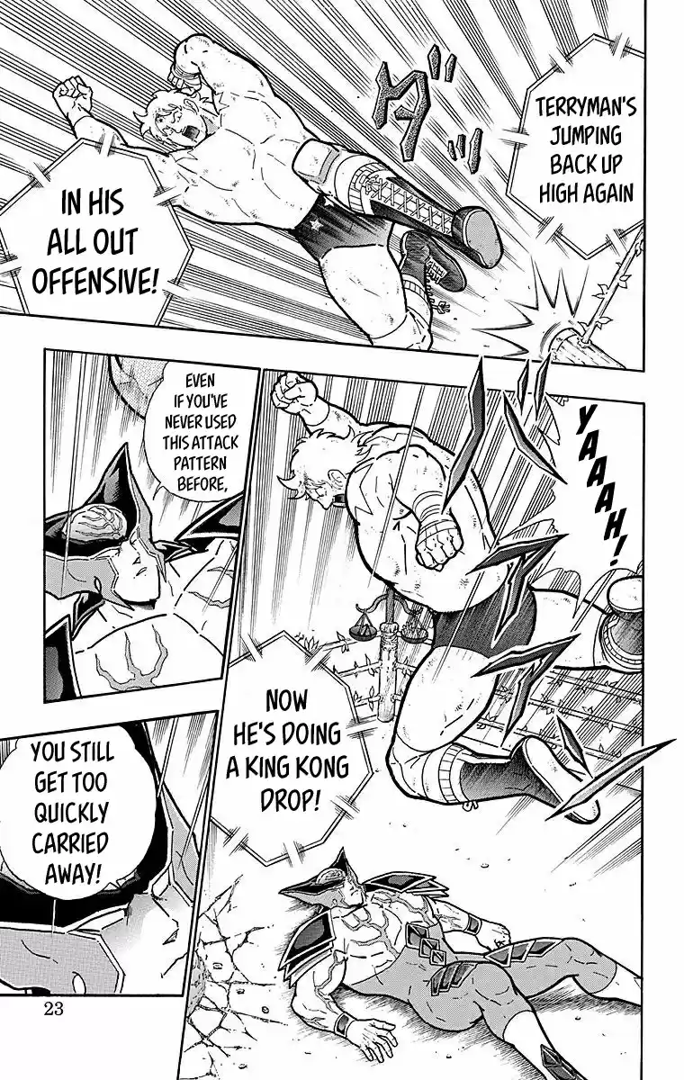 Kinnikuman Chapter 536: Terryman S Deadly Aerial Assault!
