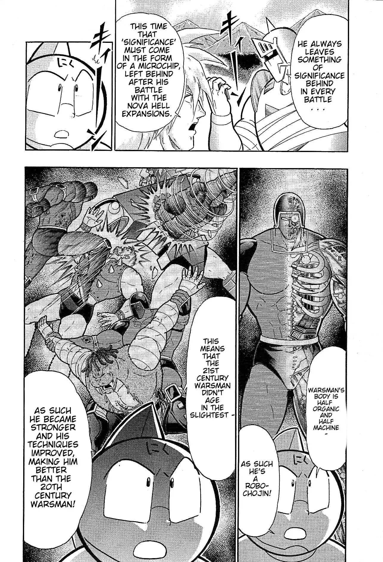 Kinnikuman II Sei: Kyuukyoku Choujin Tag Hen Vol. 21 Ch. 231 Message from Warsman!