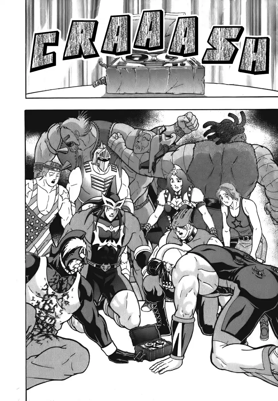 Kinnikuman II Sei: Kyuukyoku Choujin Tag Hen Vol. 5 Ch. 47 The "Flying Fireball Fogey Squadron"'s Final Fearless Moments!