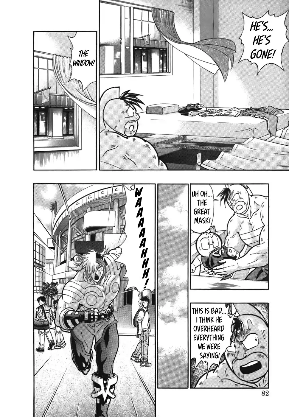 Kinnikuman II Sei: Kyuukyoku Choujin Tag Hen Vol. 5 Ch. 48 Mantaro's Tag Team In Danger Again!?