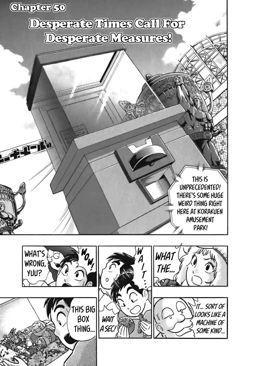 Kinnikuman II Sei: Kyuukyoku Choujin Tag Hen Vol. 5 Ch. 50 Desperate Times Call For Desperate Measures!