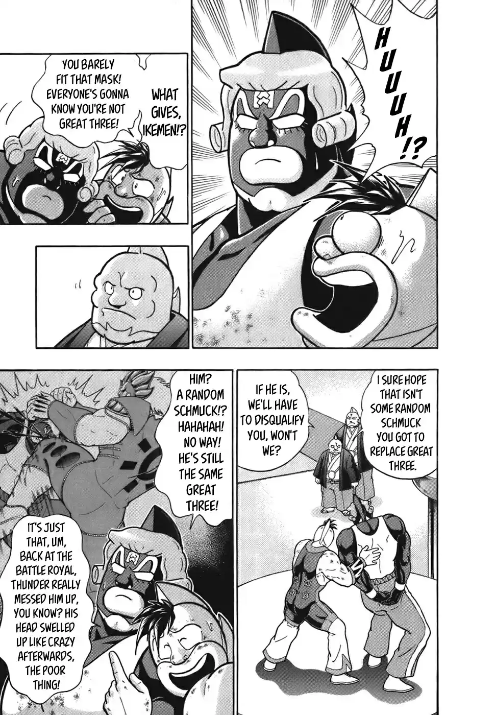 Kinnikuman II Sei: Kyuukyoku Choujin Tag Hen Vol. 5 Ch. 50 Desperate Times Call For Desperate Measures!