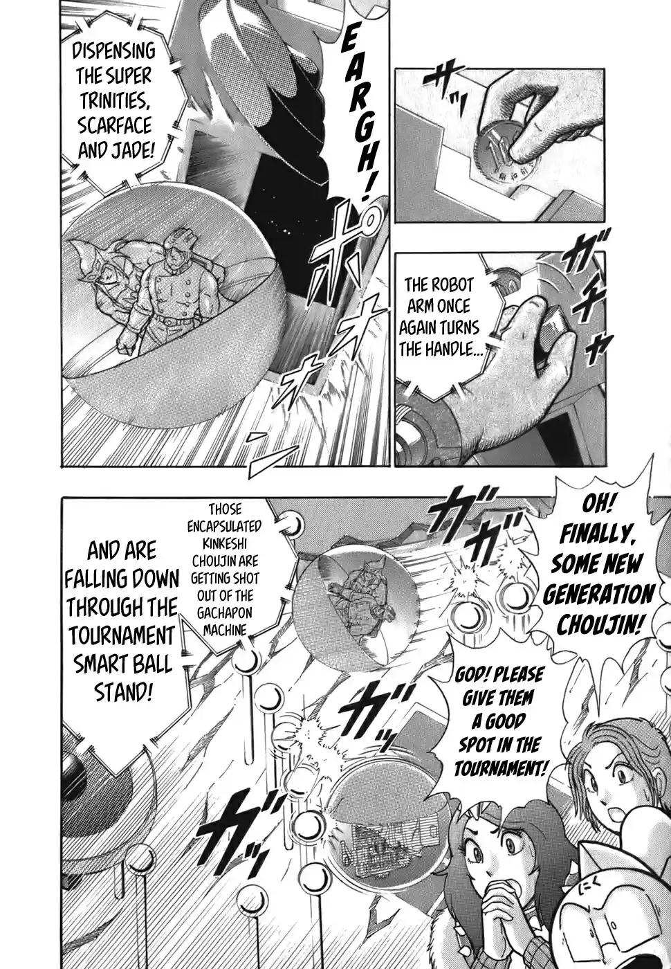 Kinnikuman II Sei: Kyuukyoku Choujin Tag Hen Vol. 5 Ch. 52 How Will The Gachapon Of Fate Work!?
