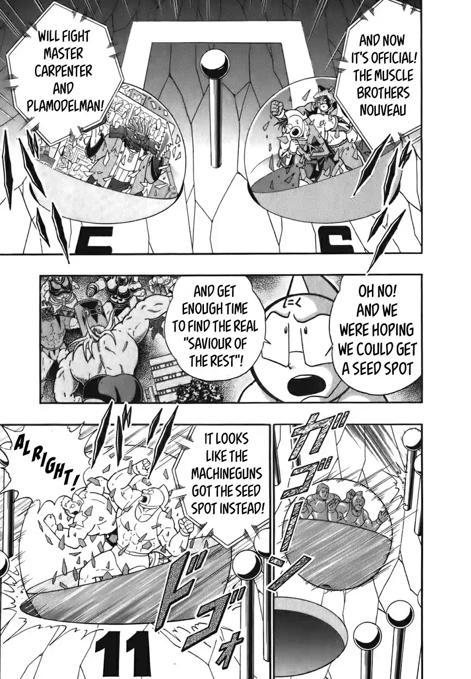 Kinnikuman II Sei: Kyuukyoku Choujin Tag Hen Vol. 5 Ch. 53 The Match Ups Finally Get Set Up!