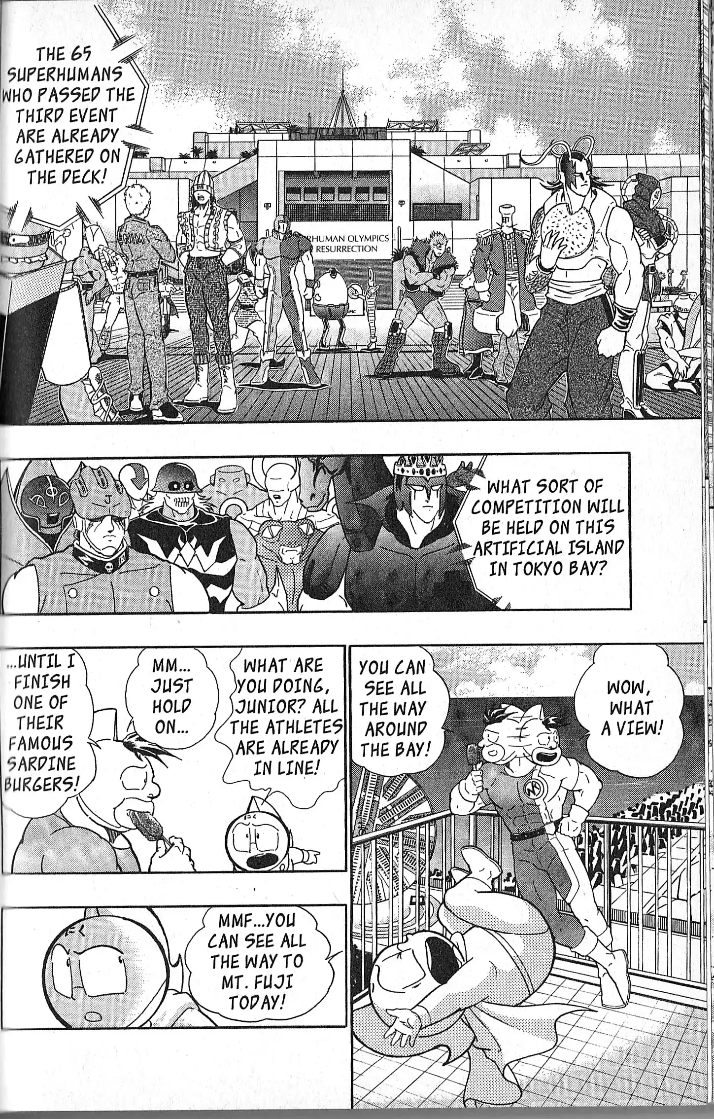 Kinnikuman Ii Sei: Kyuukyoku Choujin Tag Hen Vol.14 Chapter 133: Wheezing For A Partner