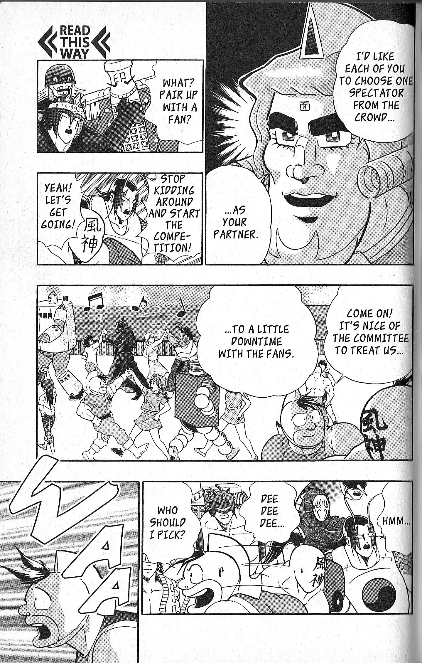 Kinnikuman Ii Sei: Kyuukyoku Choujin Tag Hen Vol.14 Chapter 133: Wheezing For A Partner