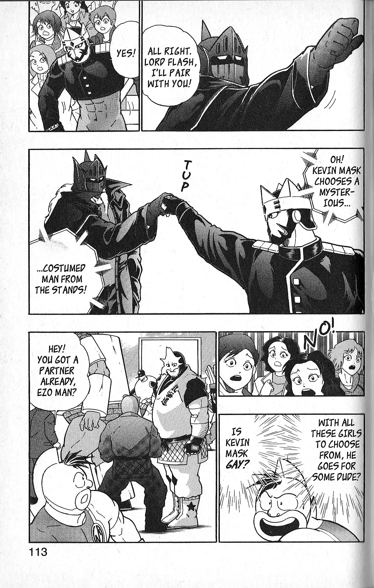 Kinnikuman Ii Sei: Kyuukyoku Choujin Tag Hen Vol.14 Chapter 133: Wheezing For A Partner