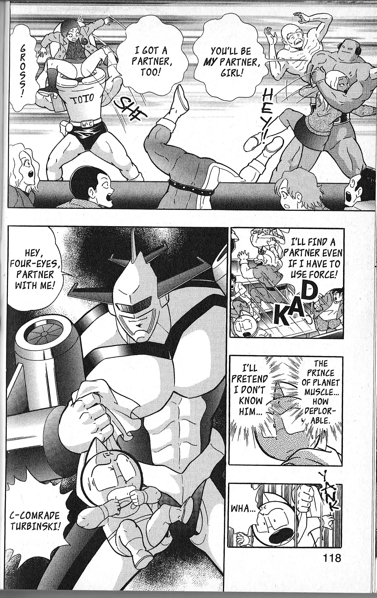 Kinnikuman Ii Sei: Kyuukyoku Choujin Tag Hen Vol.14 Chapter 133: Wheezing For A Partner