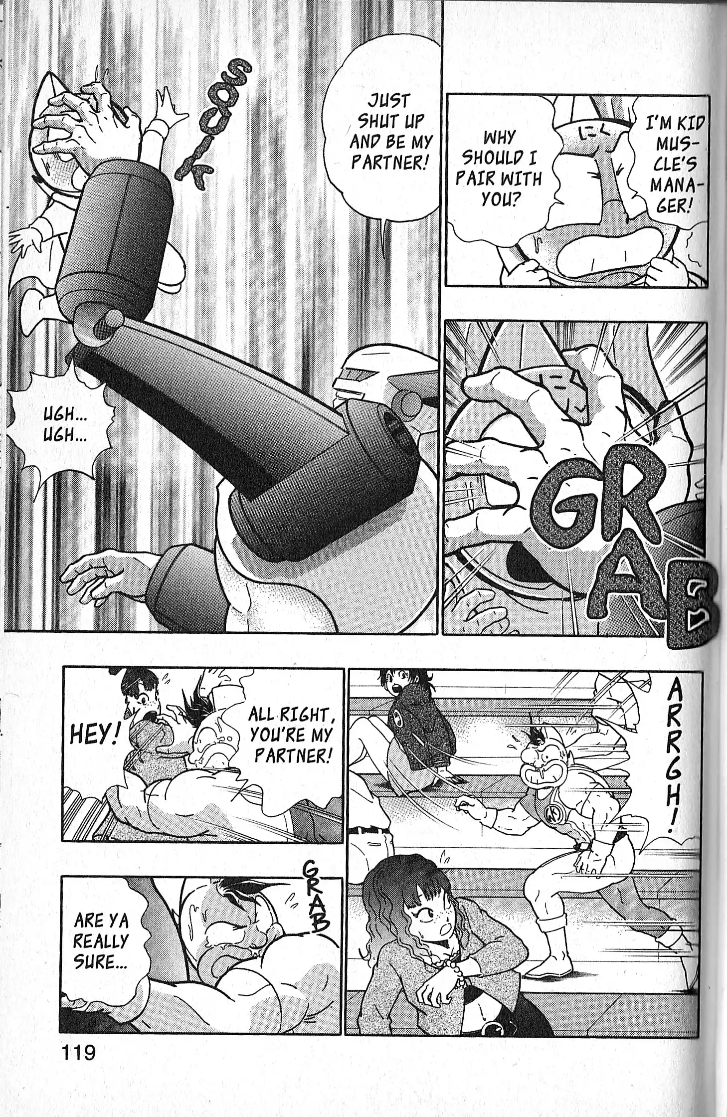 Kinnikuman Ii Sei: Kyuukyoku Choujin Tag Hen Vol.14 Chapter 133: Wheezing For A Partner