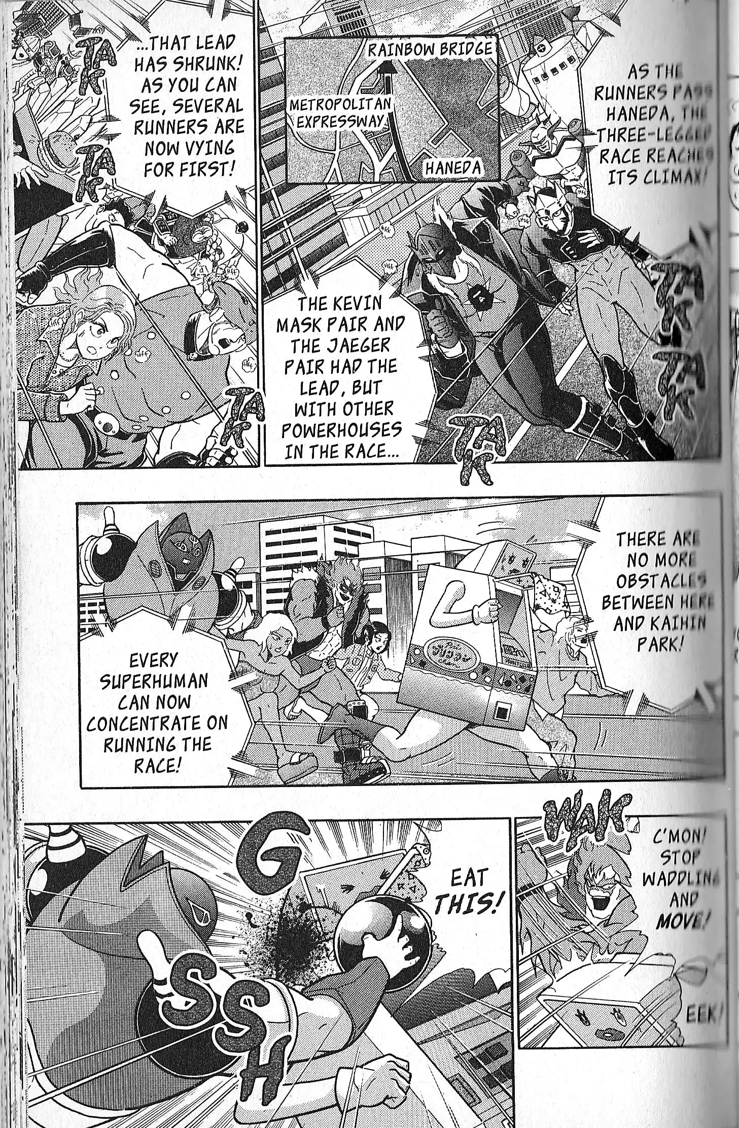 Kinnikuman Ii Sei: Kyuukyoku Choujin Tag Hen Vol.14 Chapter 136: Three-Legged Race