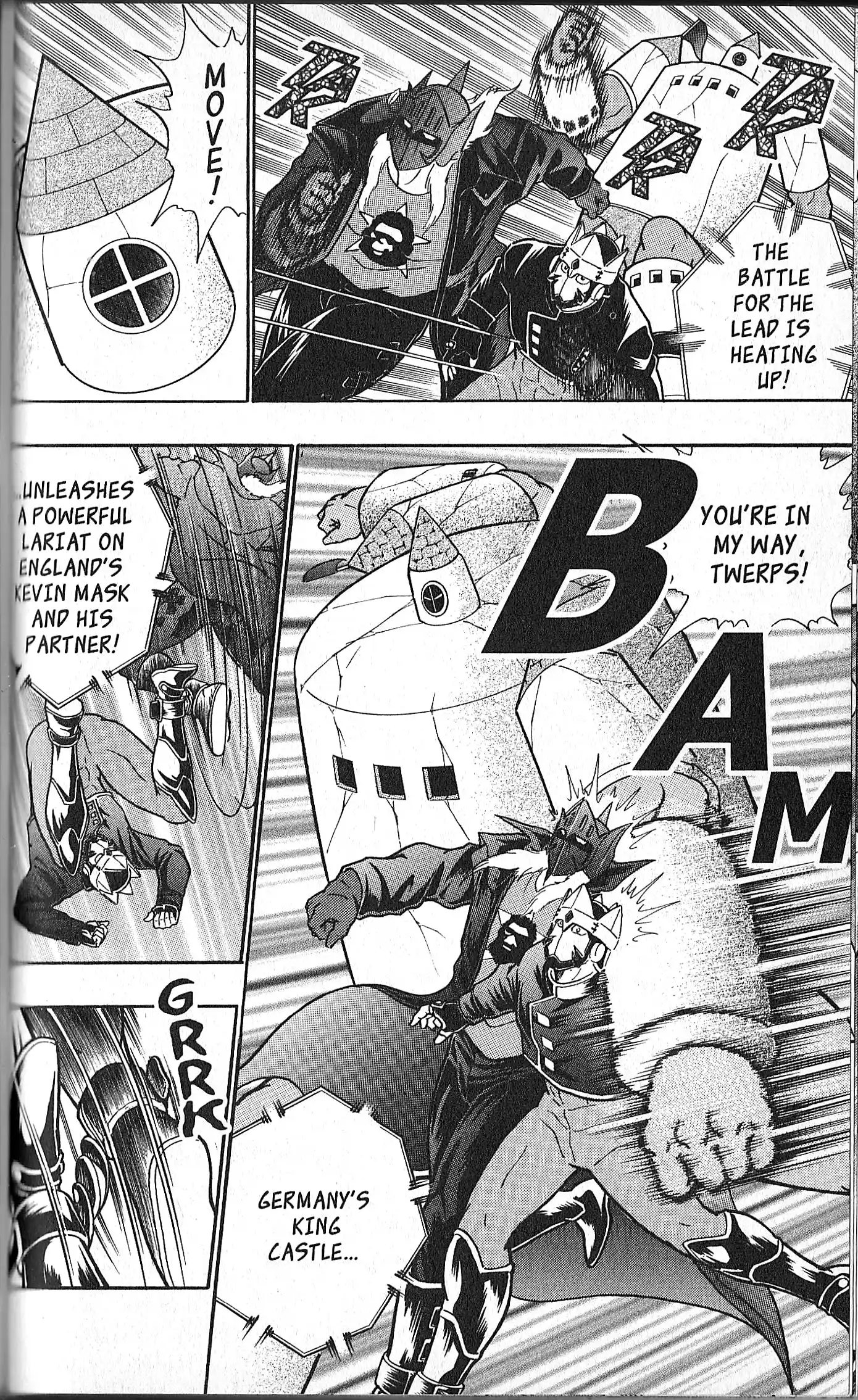 Kinnikuman Ii Sei: Kyuukyoku Choujin Tag Hen Vol.14 Chapter 136: Three-Legged Race