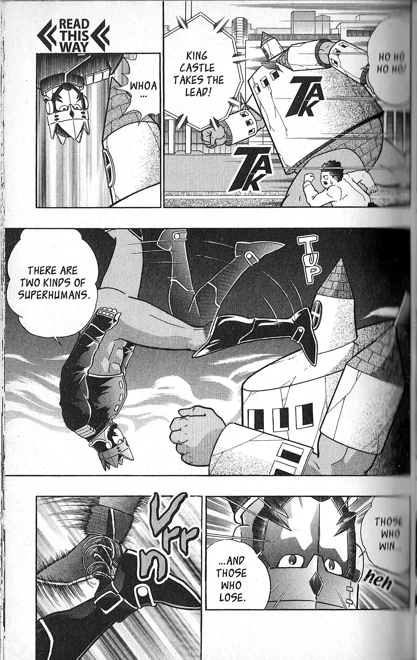 Kinnikuman Ii Sei: Kyuukyoku Choujin Tag Hen Vol.14 Chapter 136: Three-Legged Race