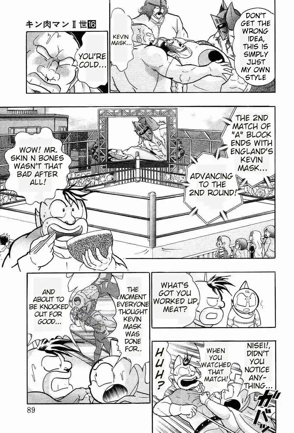 Kinnikuman Ii Sei: Kyuukyoku Choujin Tag Hen Vol.16 Chapter 154: Back To Osaka!