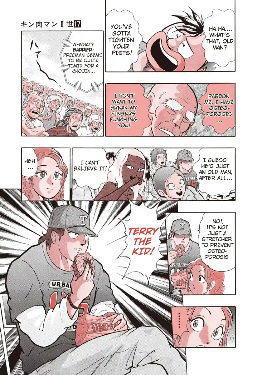 Kinnikuman Ii Sei: Kyuukyoku Choujin Tag Hen Vol.17 Chapter 161: Young And Old!