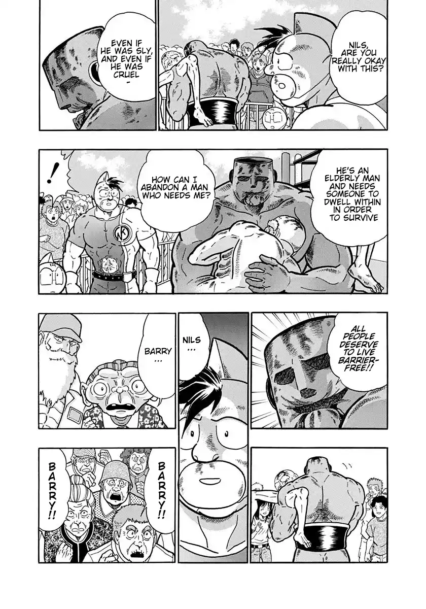 Kinnikuman Ii Sei: Kyuukyoku Choujin Tag Hen Vol.17 Chapter 165: Barrierfreeman’S Sincerity!!