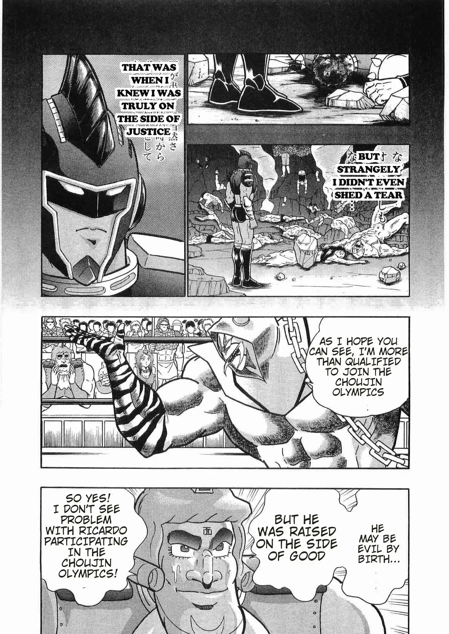 Kinnikuman Ii Sei: Kyuukyoku Choujin Tag Hen Vol.18 Chapter 174: Born Evil, Raised Good?