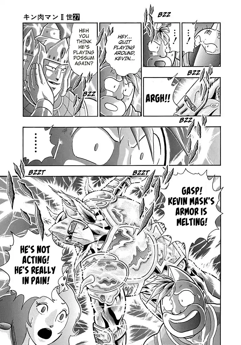 Kinnikuman Ii Sei: Kyuukyoku Choujin Tag Hen Vol.27 Chapter 276: Electricity Vs Maelstrom!!