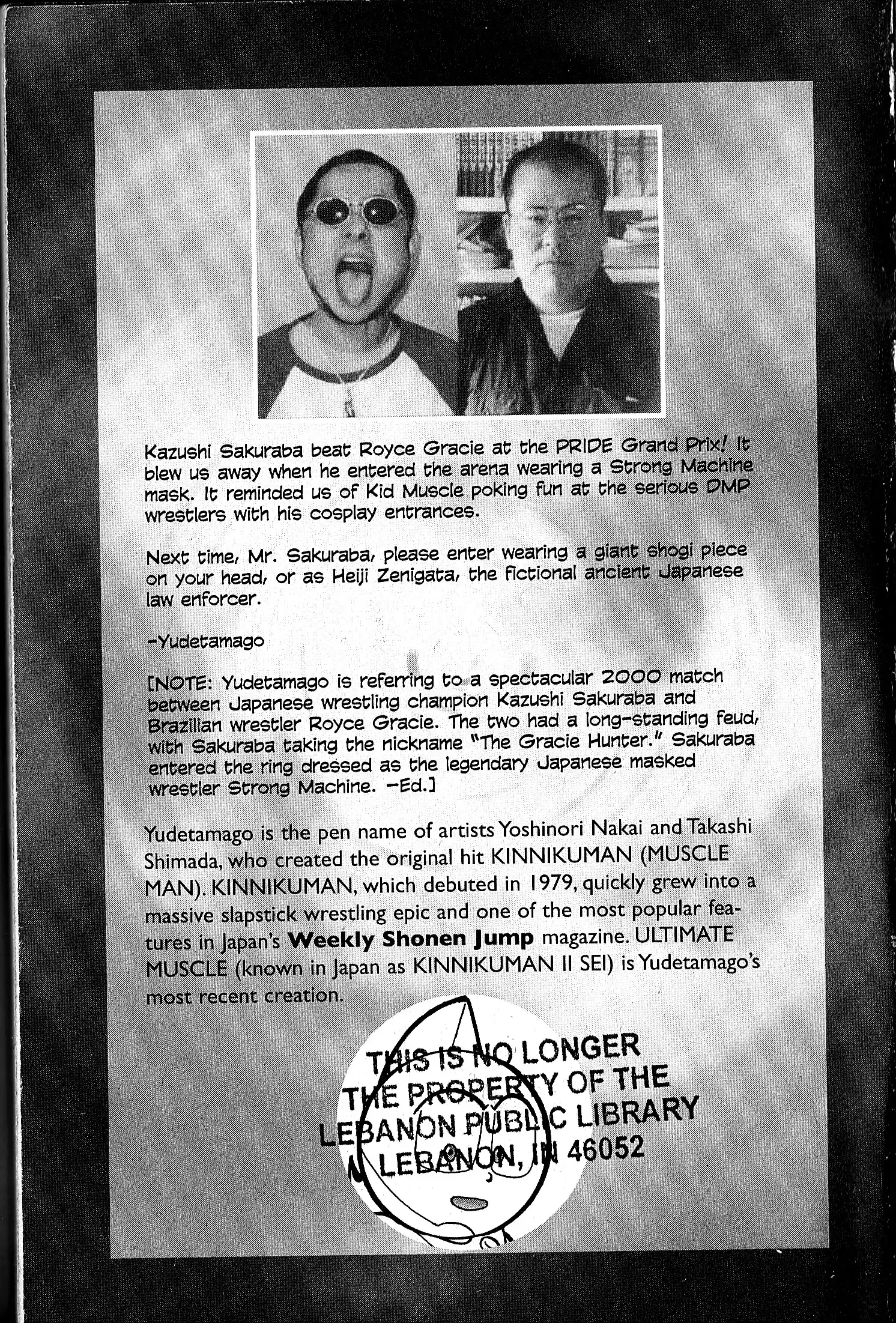 Kinnikuman Ii Sei: Kyuukyoku Choujin Tag Hen Vol.9 Chapter 78.5: Special Edition