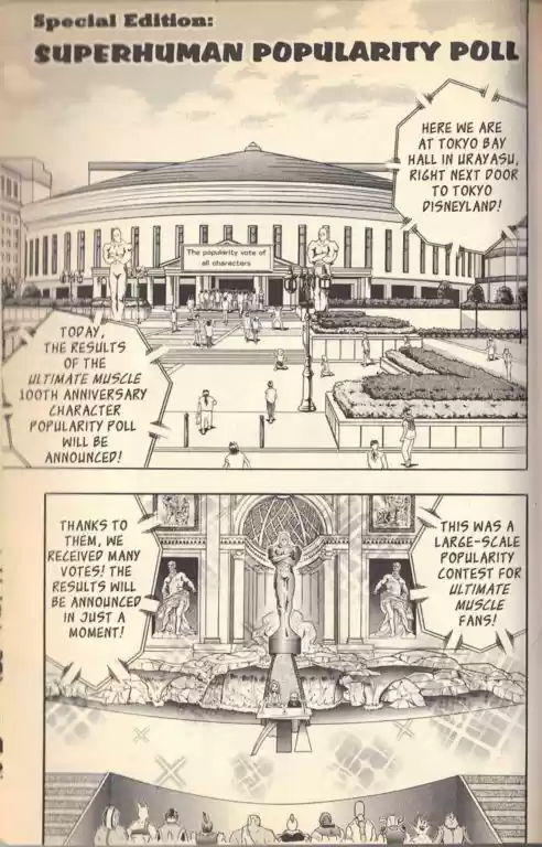 Kinnikuman II Sei Vol. 11 Ch. 106.5 Choujin Popularity Poll
