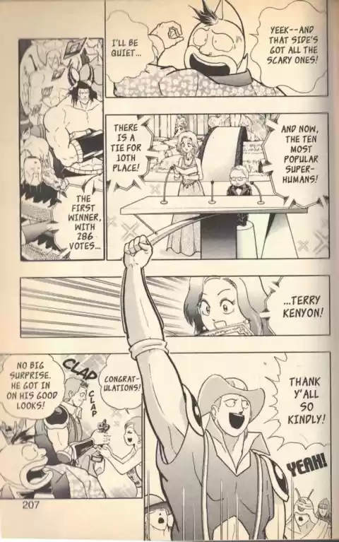 Kinnikuman II Sei Vol. 11 Ch. 106.5 Choujin Popularity Poll