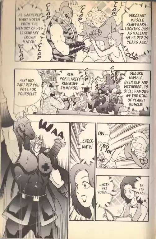 Kinnikuman II Sei Vol. 11 Ch. 106.5 Choujin Popularity Poll