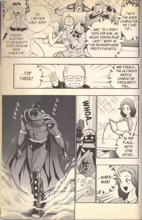 Kinnikuman II Sei Vol. 11 Ch. 106.5 Choujin Popularity Poll